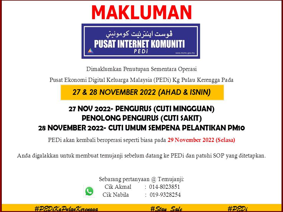 notis cuti nov